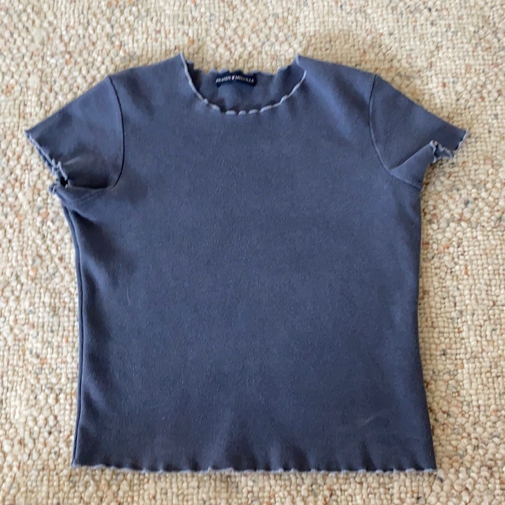 Brandy Melville blue Wynn top